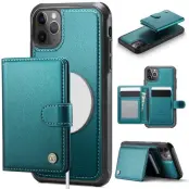 JEEHOOD J09 Mobilskal till iPhone 11 Pro RFID Läder MagSafe Grön
