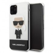 Karl Lagerfeld Ikonik Karl Skal iPhone 11 Pro - Transparent