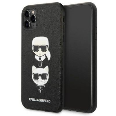 Karl Lagerfeld iPhone 11 Pro Mobilskal Karl Choupette Head