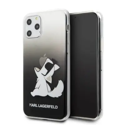 Karl Lagerfeld iPhone 11 Pro skal Choupette Fun Svart