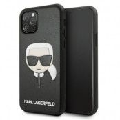 Karl Lagerfeld Skal iPhone 11 Pro Ikonik Karl`s Head - Svart