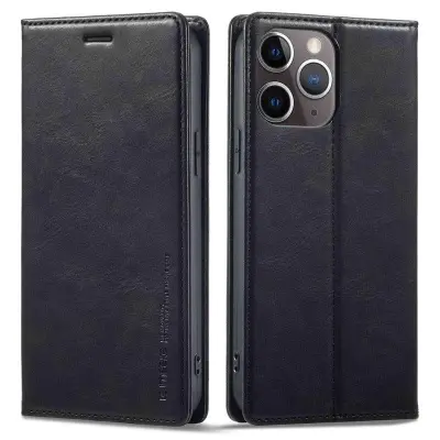 LC.IMEEKE iPhone 11 Pro Plånboksfodral Konstläder - Svart