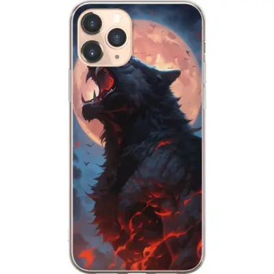 Mobilskal till Apple iPhone 11 Pro med Ylande varg