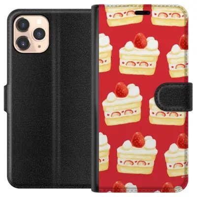 Plånboksfodral till Apple iPhone 11 Pro med Tårta