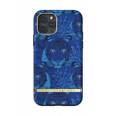 Richmond & Finch iPhone 11 Pro Skal Blue Tiger