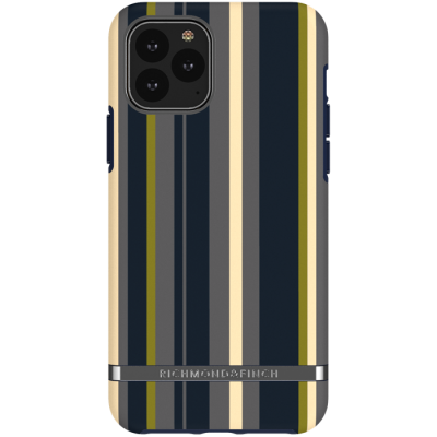 Richmond & Finch Freedom skal till iPhone 11 Pro- Navy Stripes