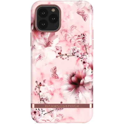 Richmond & Finch Freedom skal till iPhone 11 Pro - Pink Marble Floral