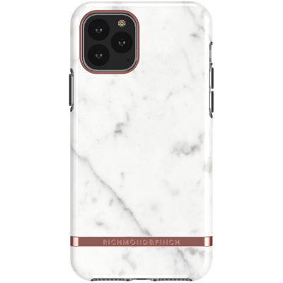 Richmond & Finch Freedom skal till iPhone 11 Pro-  White Marble