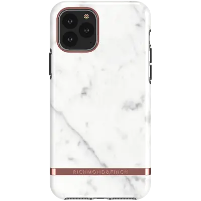 Richmond & Finch Freedom skal till iPhone 11 Pro-  White Marble