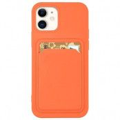Silicone Korthållare Skal iPhone 11 Pro - Orange
