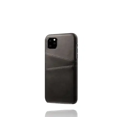 Trolsk Leather Card Case (iPhone 11 Pro) - Brun