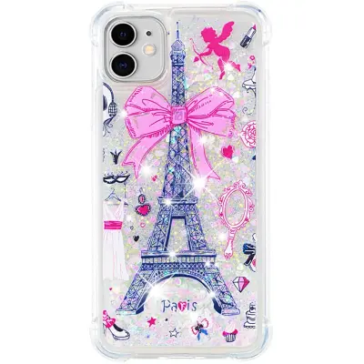 Trolsk Liquid Glitter Case - Paris (iPhone 11 Pro)