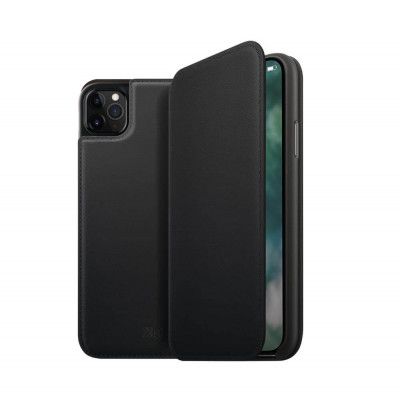XQISIT Folio Fodral till iPhone 11 Pro Svart