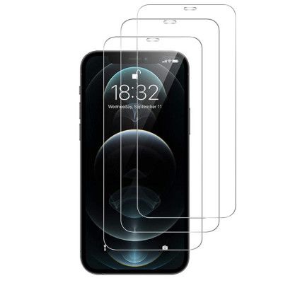 [3-PACK] Härdat glas iPhone 11 / iPhone XR Skärmskydd - Clear
