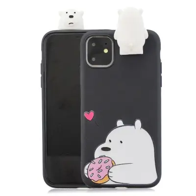 Trolsk 3D Donut Bear Case (iPhone 11)