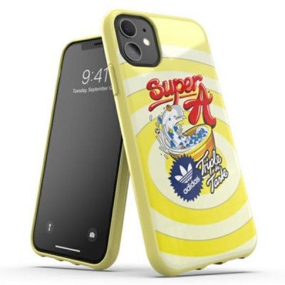 Adidas Molded Bodega Skal iPhone 11 - Gul