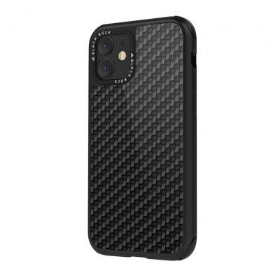 Black Rock Robust fodral iPhone 11 Kolfiber svart