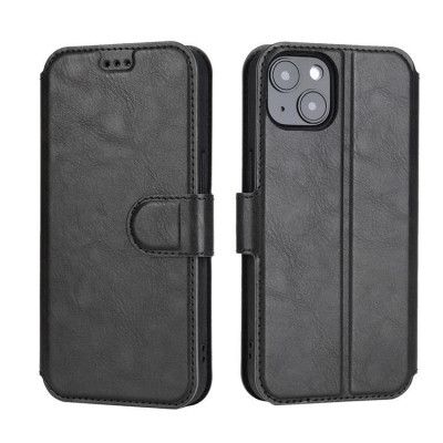 BOOM iPhone 11 Plånboksfodral Calfskin - Svart