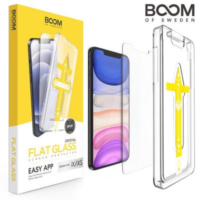 BOOM - Flat Glass Skärmskydd - iPhone 11 & iPhone XR