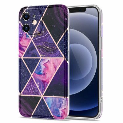 BOOM - Grid skal till iPhone 11 - Lila Marmor