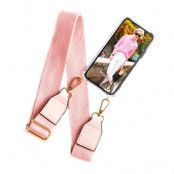 Boom iPhone 11 skal med mobilhalsband- Belt Pink