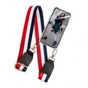 Boom iPhone 11 skal med mobilhalsband- Belt RedBlack