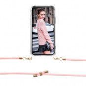 Boom iPhone 11 skal med mobilhalsband- Rope Pink