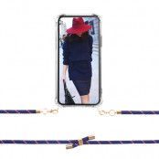 Boom iPhone 11 skal med mobilhalsband- Rope RedBlue