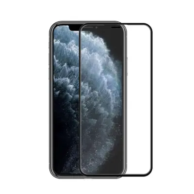 [BULK 1st] iPhone 11/iPhone XR Härdat Glas Skärmskydd - Svartkant