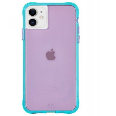 Case-Mate Tough Neon (iPhone 11) - Lila/turkos