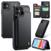 CASEME iPhone 11 Mobilskal Korthållare C22 RFID - Svart