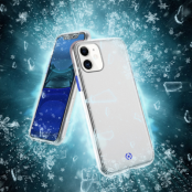 Celly Glacier Back case iPhone 11 Vit/blå