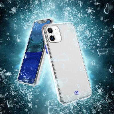 Celly Glacier Back case iPhone 11 Vit/blå