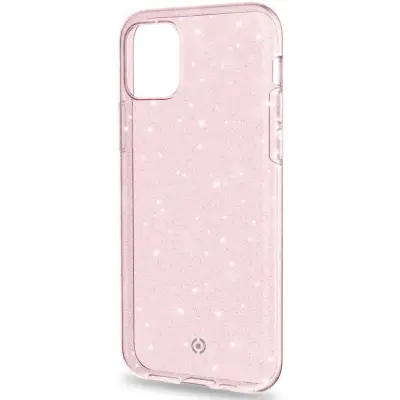 Celly Sparkling Cover (iPhone 11) - Rosa