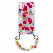 Color Gel Flexible Chain Pendant iPhone 11 - Flerfargad