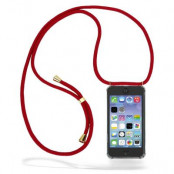 Boom iPhone 11 skal med mobilhalsband- Maroon Cord