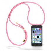CoveredGear Necklace Case iPhone 11 - Pink Cord