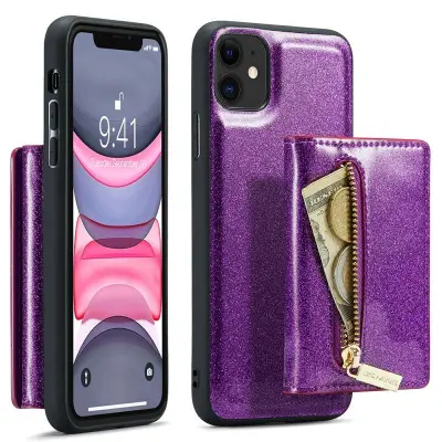 DG.MING M3 Series iPhone 11 Mobilskal 2-i-1 Lila