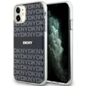 DKNY iPhone 11/XR Mobilskal Magsafe IML Mono&Stripe - Svart