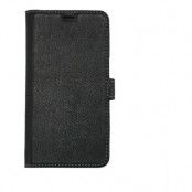 Essentials iPhone 11, Läder wallet avtagbar, svart