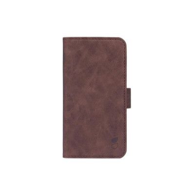 GEAR Mobilfodral Nubuck PU iPhone 11 - Brun