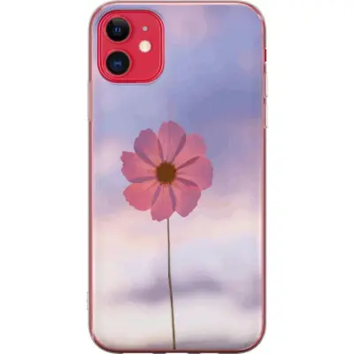 Mobilskal till Apple iPhone 11 med Rosa blomma
