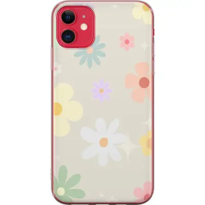 Mobilskal till Apple iPhone 11 med fejdande blommor