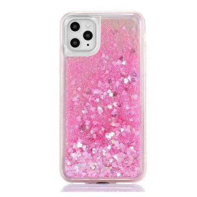 Glitter Skal till Apple iPhone 11 - Rosa