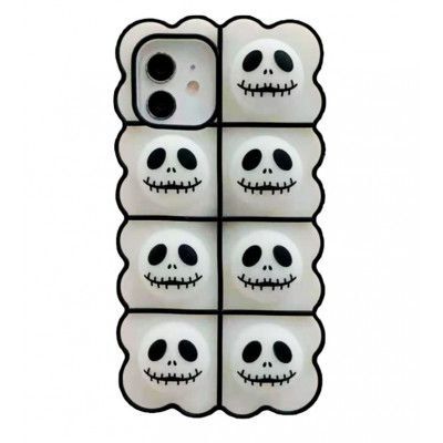 Glowing Skeleton Pop it fidget skal till iPhone 11