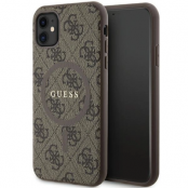 Guess iPhone 11/XR Mobilskal Magsafe 4G Collection - Brun