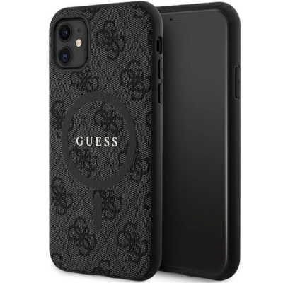 Guess iPhone 11/XR Mobilskal Magsafe Collection - Svart