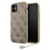 Guess iPhone 11/XR Mobilskal 4G Charms Collection - Brun