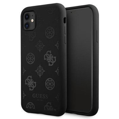 GUESS Skal iPhone 11 Peony Collection - Svart
