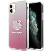 Hello Kitty iPhone 11/Xr Mobilskal Kitty Head - Rosa